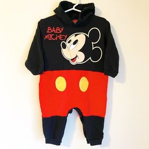 Vintage infant Mickey Mouse one piece 12 months